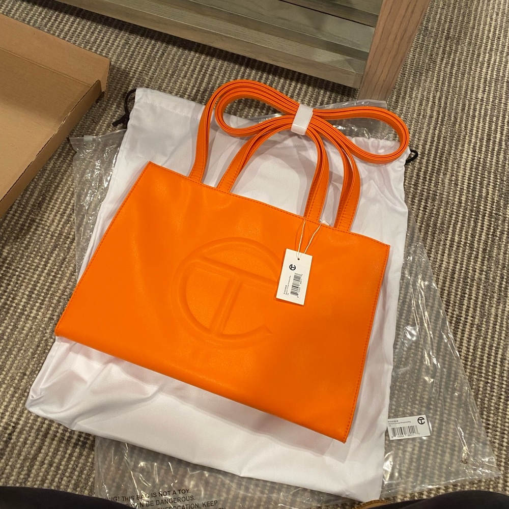 Orange Medium TELFAR bag!